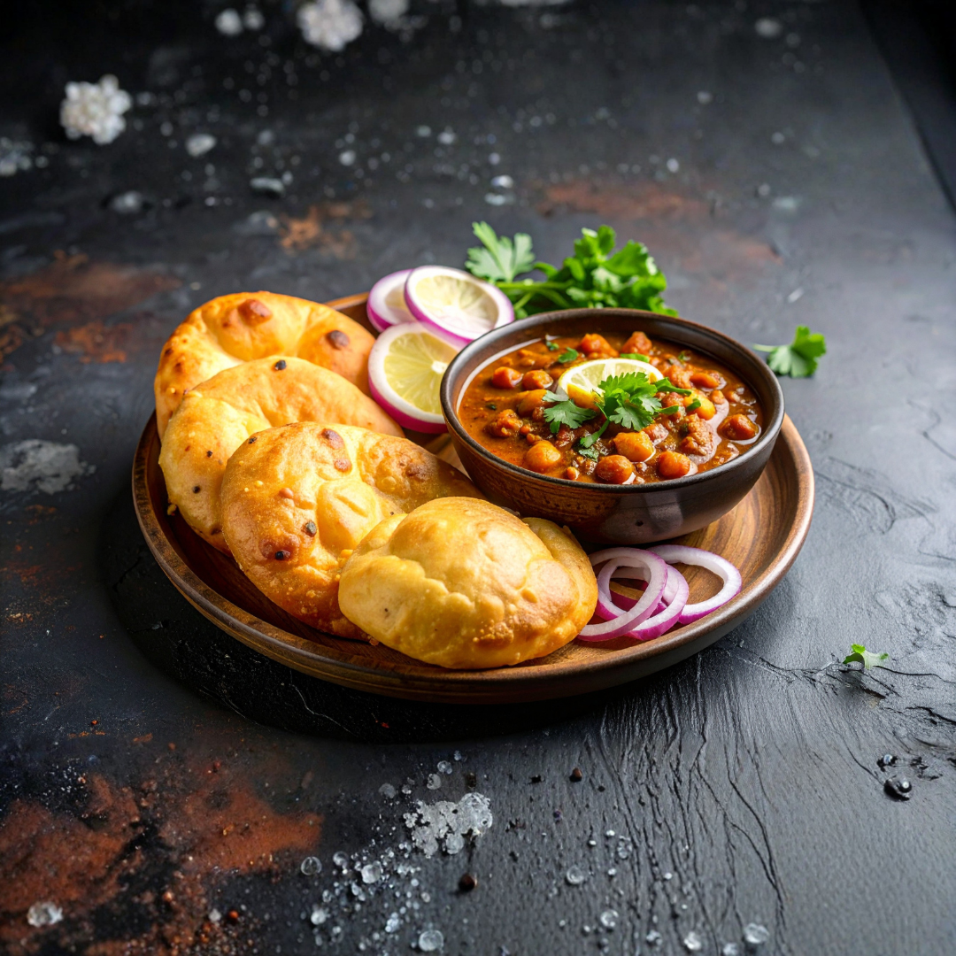 The Punjabi Power Couple - Poori Chole