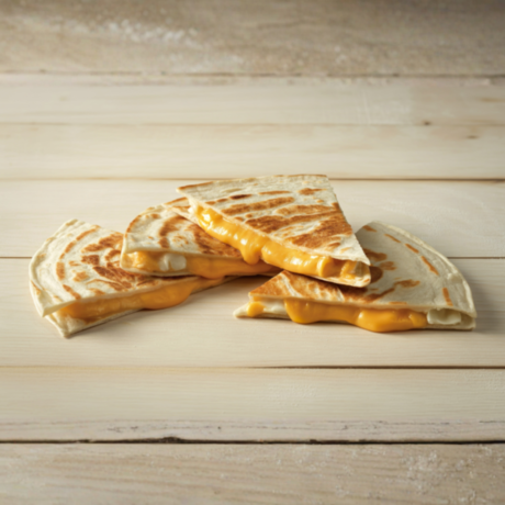The Folded Encounter - Quesadilla (comes with fries and choice of Pop/ Juice)