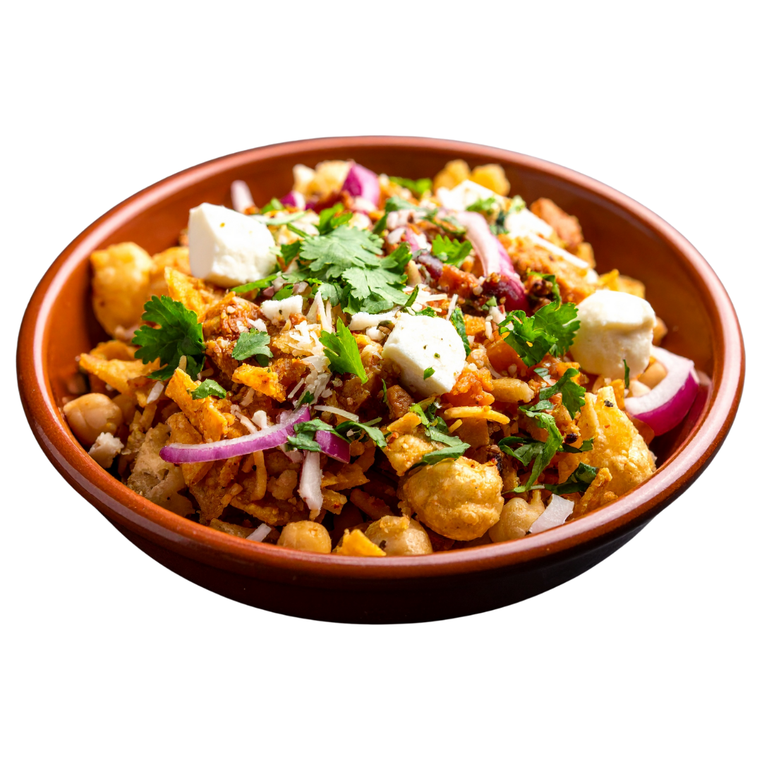 The Broken Pyramid - Samosa Chaat