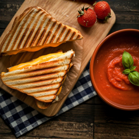 Thrilled Cheese - Grilled Cheese Sandwich (comes with fries and choice of Pop/ Juice)