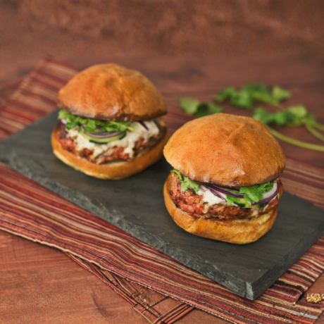 The Flavour Explosion Bun - Tandoori Chicken Burger